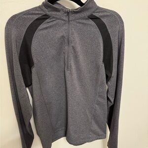 Men’s Avia Heather Gray and Black Pullover